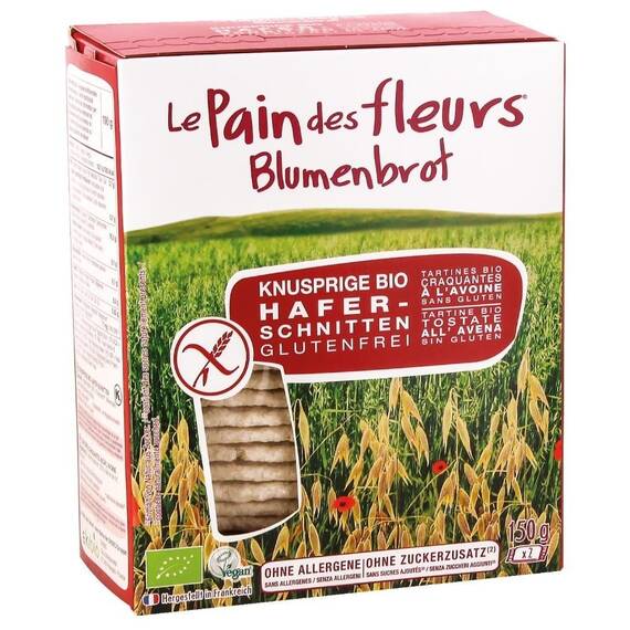 Paine BIO cu ovaz FARA GLUTEN 150g Blumenbrot - - Roveli