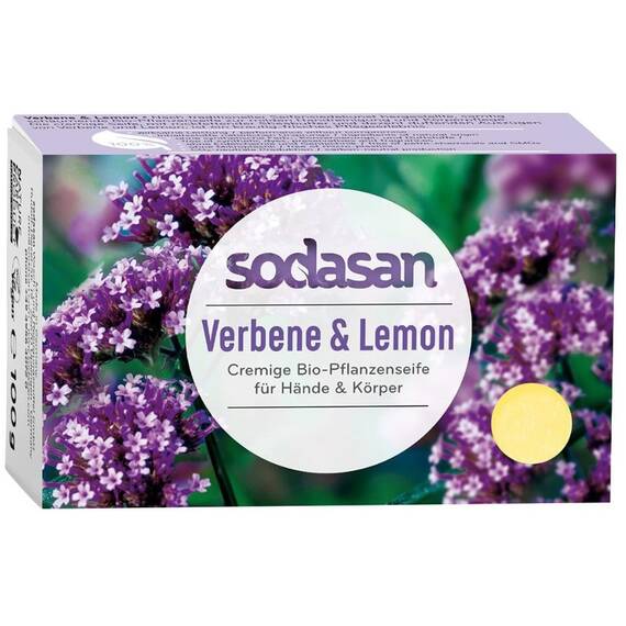 Sapun bio cu verbina 100g Sodasan - - Roveli