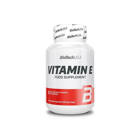Vitamina E 100 tablete BioTech USA - - Roveli