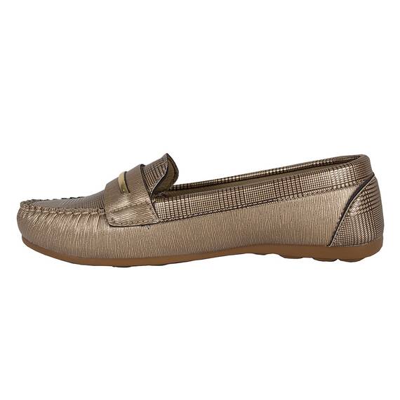 Mocasini dama accesorizati bronz 1436-B, Culoare (12): Bronz, Marime (12): 38 - 2- Roveli