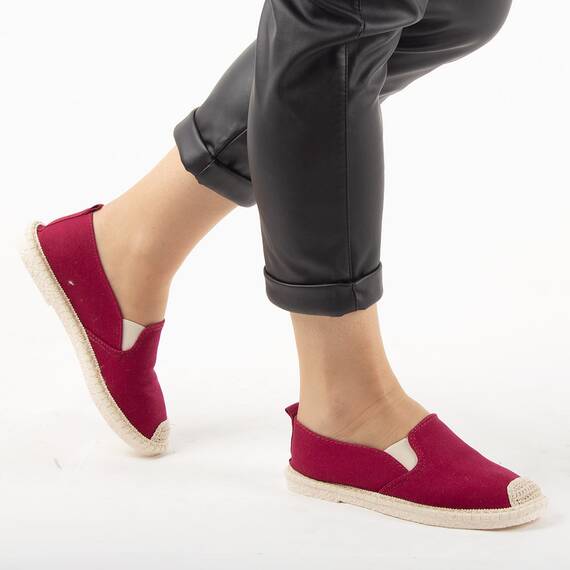 Espadrile de dama A-003-D.VIN, Culoare (12): Visiniu, Marime (12): 37 - 3- Roveli