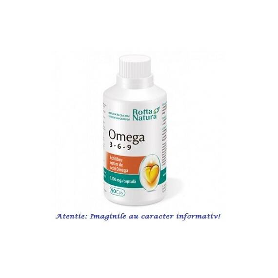 Omega 3-6-9 90 capsule Rotta Natura - - Roveli