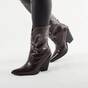 Ciocate de dama, lacuite, cu toc inalt JRX1916-BROWN, Culoare (12): Maro, Marime (12): 39 - - Roveli