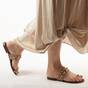 ​Papuci de dama accesorizati, kaki X528-KHAKI, Culoare (12): Kaki, Marime (12): 38 - - Roveli