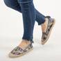 ​Espadrile de dama, albastre, cu talpa joasa si comoda PD-28-BLUE, Culoare (12): Albastru, Marime (12): 38* - - Roveli