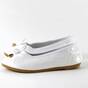 ​Balerini de copii, albi cu talpa usoara  KH-2-WHITE, Culoare (12): Alb, Marime (12): 24 - - Roveli