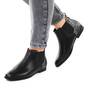 Botine de dama joase,cu benzi elastice laterale 52181-BLACK, Culoare (12): Negru, Gri inchis, Marime (12): 37 - - Roveli