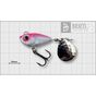 Spinnertail Berti Fish Helic nr.4 17gr, Varianta (50): Fishelic nr.4 17gr Pinky - - Roveli