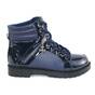 Ghete dama lacuite cu joasa, pentru tinute casual-sport ZJY-D16-DK.BLUE, Culoare (12): Bleumarin, Marime (12): 36 - - Roveli