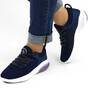 ​Pantofi sport de dama potriviti stilului casual M-10-NAVY, Culoare (12): Bleumarin, Marime (12): 36 - - Roveli