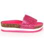 ​Papuci casual de dama cu aplicatii de pietre 00116-FUXIA, Culoare (12): Fucsia, Marime (12): 39 - - Roveli