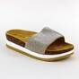 Papuci casual de dama cu aplicatii din pietre S-402-YELLOW, Culoare (12): Galben, Marime (12): 41 - - Roveli