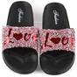 Papuci de dama usori si comozi 861-LOVE-FUXIA, Culoare (12): Fucsia, Marime (12): 39 - - Roveli