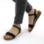 ​Sandale de dama, cu talpa joasa BJ511-BLACK, Culoare (12): Negru, Marime (12): 41 - - Roveli