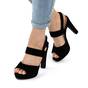 Sandale de dama, elegante, cu platforma si toc inalt 308-103-BLACK, Culoare (12): Negru, Marime (12): 36 - - Roveli