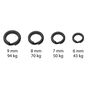 Dread Cat Inele despicate Big Game, Varianta (50): Inele despicate Big Game (5buc/plic) #8 7mm/70kg - - Roveli