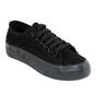 Tenisi dama, negri, talpa joasa si comoda F001-BLACK, Culoare (12): Negru, Marime (12): 38* - - Roveli