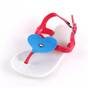 Sandale de copii, flip-flops HEART #2-10-WHITE/BLUE, Culoare (12): Rosu, Marime (12): 26 - - Roveli