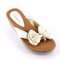 Papuci de dama, flip-flops, cu funda WD-10-WHITE, Culoare (12): Bej, Marime (12): 39* - - Roveli