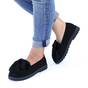 ​Pantofi de dama decorati cu blanita 1617-22-BLACK, Culoare (12): Negru, Marime (12): 36 - - Roveli