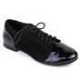 Pantofi de copii, cu varf si calcai din lac B30-1-BLACK, Culoare (12): Negru, Marime (12): 32 - - Roveli