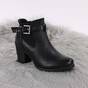 Botine de dama, cu elastice laterale si bareta reglabila 52075A-BLACK, Culoare (12): Negru, Marime (12): 37 - - Roveli