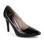 ​Pantofi stiletto de dama, eleganti,lacuiti cu tocul inalt SH397-BLACK, Culoare (12): Negru, Marime (12): 36 - - Roveli