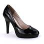 ​Pantofi de dama eleganti , lacuiti,  cu platforma SH398-BLACK, Culoare (12): Negru, Marime (12): 36* - - Roveli