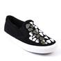 Espadrile de copii accesorizate,  comode si usoare D001-2-BLACK/SILVER, Culoare (12): Argintiu, Alb, Negru, Marime (12): 32 - - Roveli