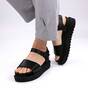 ​Sandale casual de dama , trendy , cu talpa voluminoasa  SK259-D4-BLACK, Culoare (12): Negru, Marime (12): 36 - - Roveli