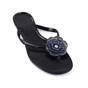 Papuci de dama, flip-flops din cauciuc 2135-BLACK, Culoare (12): Negru, Marime (12): 41 - - Roveli