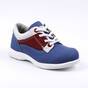 Pantofi casual, de copii , din piele naturala 2635-ALBASTRU/ROSU, Culoare (12): Rosu, Marime (12): 27 - - Roveli