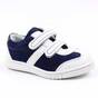 Pantofi sport , pentru copii , din piele naturala , cu talapa cusuta 1839-ALB/BLEUMARIN, Culoare (12): Alb, Bleumarin, Marime (12): 24 - - Roveli