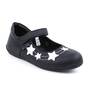 Pantofi usori , de copii , decorati cu stelute , cu talpa din cauciuc   3222-NEGRU/ALB, Culoare (12): Negru, Marime (12): 35 - - Roveli