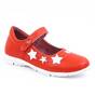Pantofi usori , de copii , decorati cu stelute , cu talpa din cauciuc   3222-ROSU, Culoare (12): Rosu, Marime (12): 35 - - Roveli