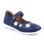 Pantofi usori , de copii , decorati cu stelute , cu talpa din cauciuc   3222-BLEUMARIN, Culoare (12): Alb, Bleumarin, Marime (12): 31 - - Roveli