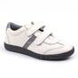Pantofi casual ,unisex , pentru copii , din piele naturala 3229-ALB, Culoare (12): Alb, Gri, Marime (12): 30 - - Roveli
