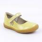 Balerini usori , pentru copii , din piele naturala lacuita  1796-GALBEN, Culoare (12): Galben, Marime (12): 24 - - Roveli