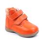 Ghete usoare , pentru copii , din piele naturala , captusite , PRIMII PASI 3262-CORAI, Culoare (12): Portocaliu, Marime (12): 22 - - Roveli