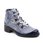 Ghete captusite , de dama , din piele naturala , cu toc mic 2121-BLU/JEANS, Culoare (12): Bleumarin, Marime (12): 41** - - Roveli