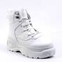 ​Ghete de dama cu platforma, captusite , cu talpa groasa  827-WHITE, Culoare (12): Alb, Marime (12): 40 - - Roveli