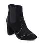 ​Ghete de dama , cu tinte si toc inalt  M60172-NEGRO, Culoare (12): Negru, Marime (12): 40 - - Roveli