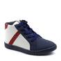 Ghete sport pentru copii , captusite , din piele naturala 3197-BLEUMARIN/ROSU, Culoare (12): Alb, Rosu, Bleumarin, Marime (12): 32 - - Roveli