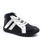 Ghete sport pentru copii , captusite , din piele naturala 3197-NEGRU/ALB, Culoare (12): Negru, Marime (12): 33 - - Roveli
