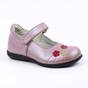 Pantofi usori , de copii , decorati cu flori 3127-ROZ/SIDEFAT, Culoare (12): Roz, Marime (12): 25 - - Roveli