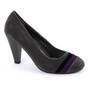 Pantofi de dama, din catifea, 7251-3-GREY-OUT, Culoare (12): Negru, Gri, Mov, Marime (12): 38 - - Roveli