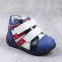 Ghete sport pentru copii , din piele naturala 3237-BLEUMARIN/ROSU/M, Culoare (12): Bleumarin, Marime (12): 35 - - Roveli