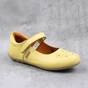 Balerini usori , de copii  , din piele naturala 1862-MUSTAR3, Culoare (12): Galben, Marime (12): 31 - - Roveli