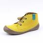 ​Ghete usoare " BAREFOOT " , pentru copii , din piele naturala 3236-MUSTAR, Culoare (12): Galben, Marime (12): 30 - - Roveli