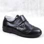 Pantofi stil Oxford , pentru copii , din piele naturala 3228-NEGRU/BOX, Culoare (12): Negru, Marime (12): 31 - - Roveli